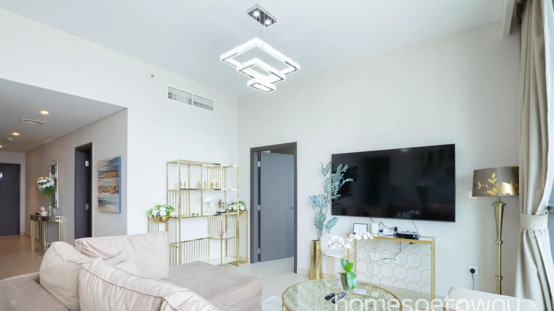 Apartment Homesgetaway-Lovely 3Br+Maids Room In Downtown Views Dubai